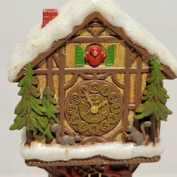 Hallmark Keepsake Christmas Ornament Santas Grandfather Clock 2014 Ornament Club - Picture 4 of 12